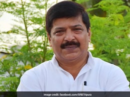 BJP Protests At Tripura Congress MLA Residence Over "Urinate" Remarks BJP Protests At Tripura Congress MLA Residence Over "Urinate" Remarks