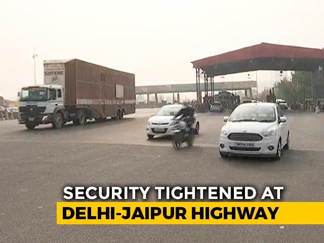 Farmers Plan To Block Delhi-Jaipur Highway Amid Huge Police Presence
