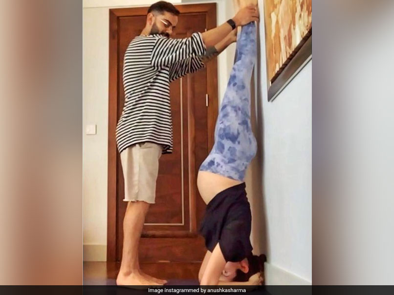 Anushka Sharma Posts Throwback "Yoga" Pic With Husband Virat Kohli
