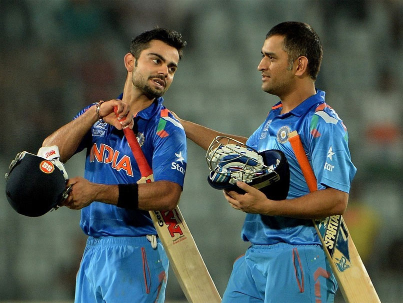 ICC Revisits MS Dhoni's "Sweet Gesture" For Virat Kohli From 2014 T20 World Cup. Watch