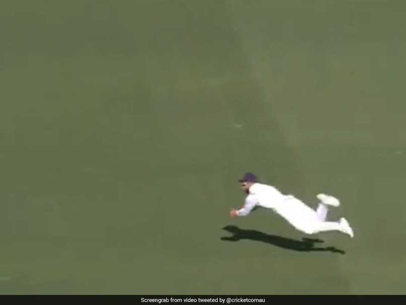 Watch: Virat Kohli's Sensational Catch Lifts Team India's Mood After Poor Fielding