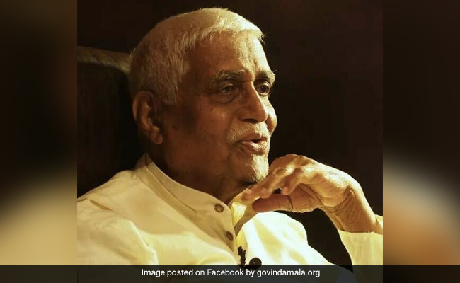 PM Modi Pays Tributes To Sanskrit Scholar Govindacharya's Death