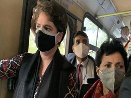 Congress March To President Stopped, Priyanka Gandhi Briefly Detained Congress March To President Stopped, Priyanka Gandhi Briefly Detained