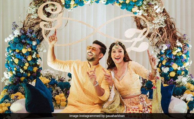 Gauahar Khan And Zaid Darbar's Pre-Wedding Festivities Begin. See Pics