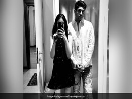 Just A Pic Of Navya Naveli Nanda And Brother Agastya Chilling Together Just A Pic Of Navya Naveli Nanda And Brother Agastya Chilling Together