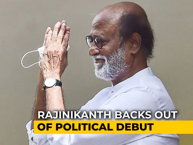 Rajinikanth Cancels Political Plans After "Warning From God"