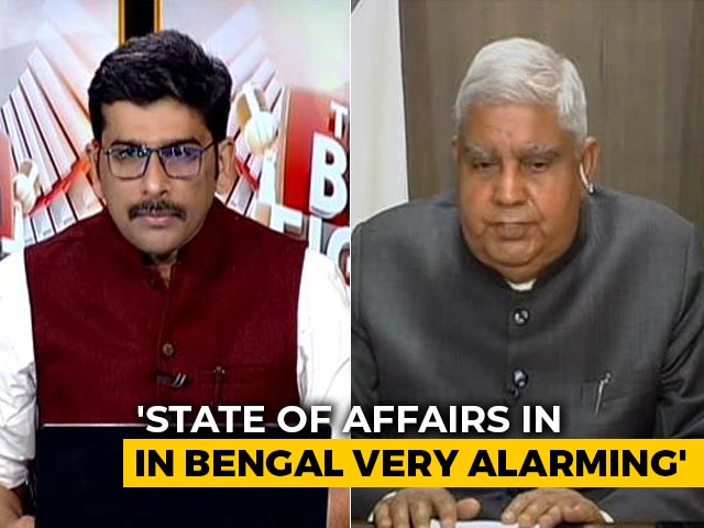 "Bengal Is Not Mamata Banerjee's Fiefdom": Governor Jagdeep Dhankhar To NDTV