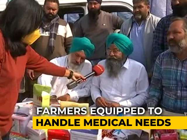 At Delhi Border, Protesting Farmers Have Own Ambulance, Medical Supplies, Doctor