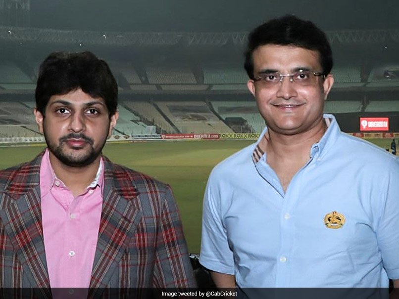Sourav Ganguly Attends Bengal T20 Challenge At Eden Gardens