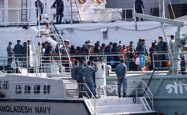 Bangladesh Ships Rohingya Refugees To Remote Island Despite Outrage