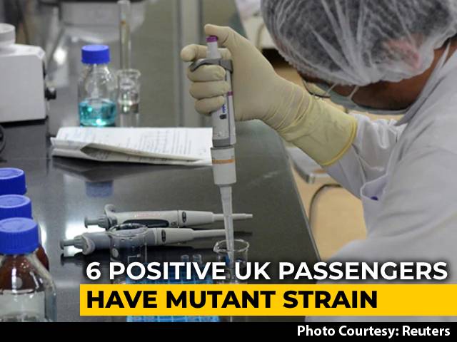 6 Who Arrived In India Test Positive For UK Mutant Strain