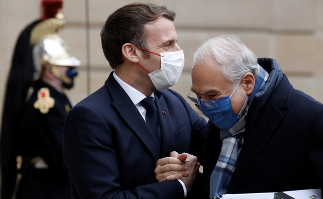 From Bows To Handshakes, How French President Let Social Distancing Slip