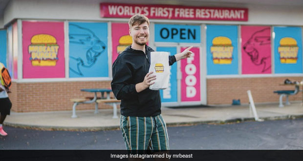 Viral Video: YouTuber Opens Burger Restaurant Where He Pays People To Eat