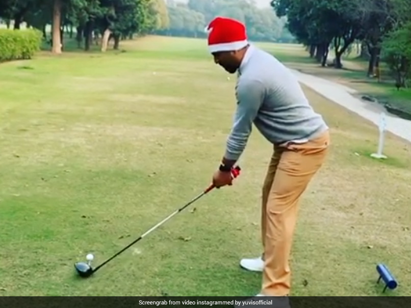 Yuvraj Singh Shows Off Golf Skills, Wishes Fans On Christmas. Watch