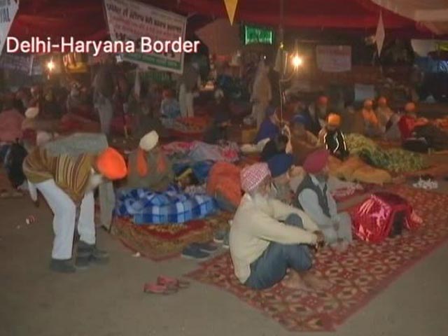 Farmers' Protest At Delhi-Haryana Border Completes 2 Weeks