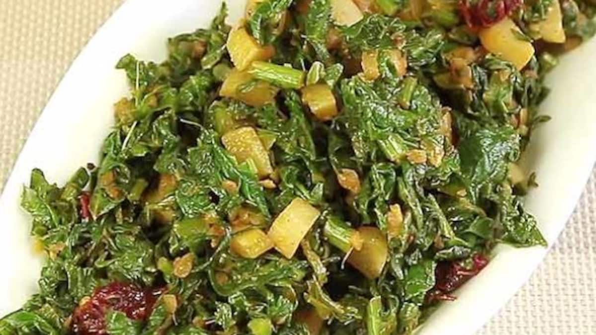 Methi Palak Recipe Make MethiPalak Sabzi For A Healthy And Tasty Meal