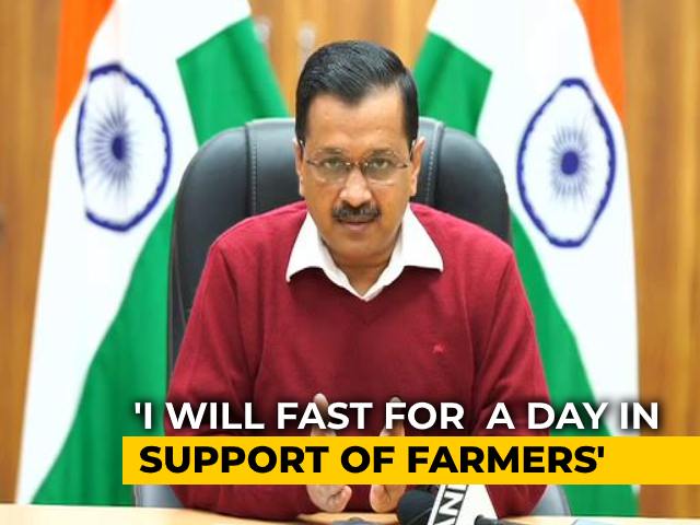 "Will Fast In Solidarity With Protesting Farmers": Arvind Kejriwal