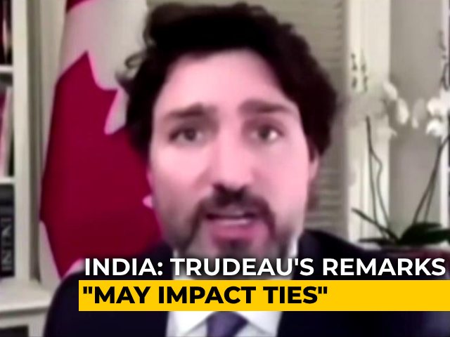 India Protests Trudeau's Remarks On Farmers' Agitation: "May Impact Ties"