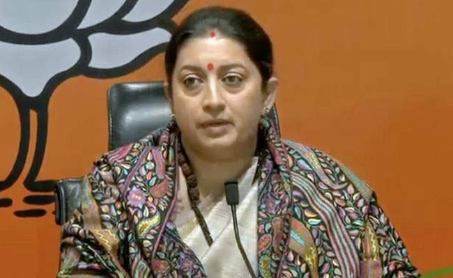 Smriti Irani: Under Ayushman Bharat, 3 Crore Women Screened For Cancer
