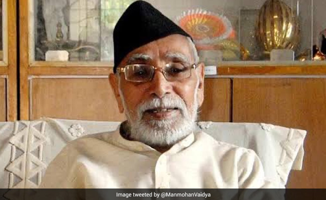 RSS Ideologue MG Vaidya Dies At 97