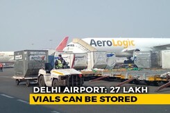 Delhi Airport Preps For Covid Vaccine Storage, "Distribution By January" Delhi Airport Preps For Covid Vaccine Storage, "Distribution By January"