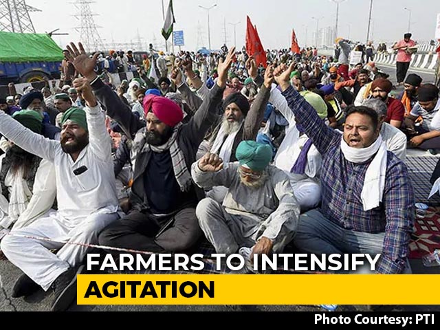 Farmers To Intensify Agitation As Protests Enter Day 18