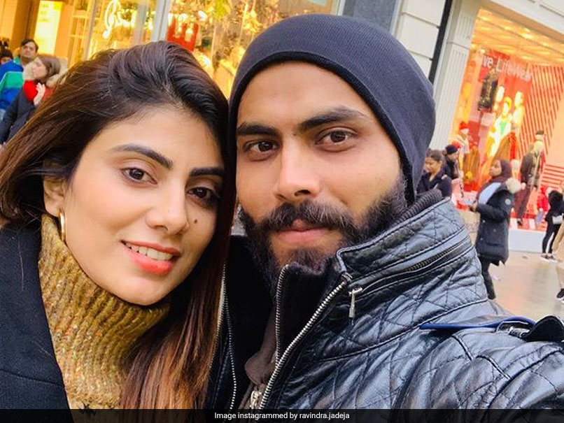 Ravindra Jadeja Shares Loved-Up Selfie With Wife Reeva Solanki. See Pic