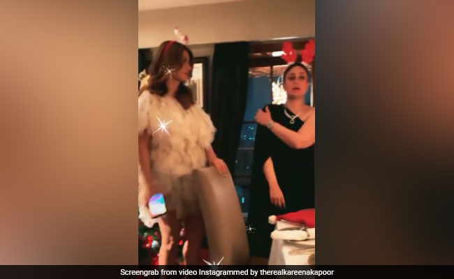 करीना कपूर और सैफ अली खान की क्रिसमस पार्टी में पहुंचे बॉलीवुड सितारे, देखें Photos और Video