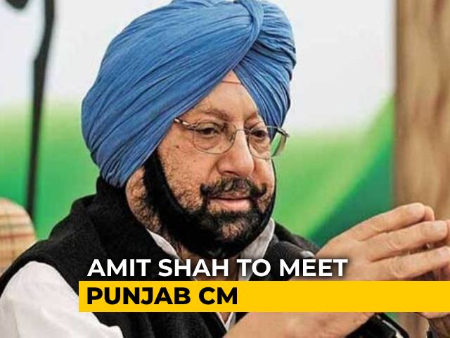 Amit Shah, Punjab Chief Minister To Meet Ahead Of Talks With Farmers