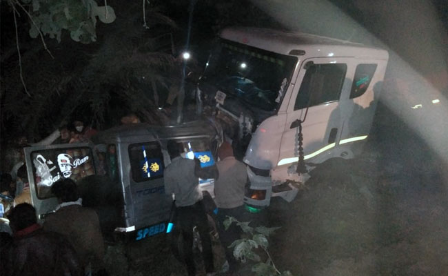 Seven Killed, Several Others Injured In Jeep-Trailer Truck Collision In Rajasthan