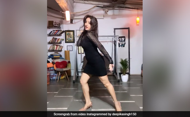 दीपिका सिंह ने ब्लैक ड्रेस में नेहा कक्कड़ के 'मनाली ट्रांस' पर यूं किया डांस, बार-बार देखा जा रहा है Video