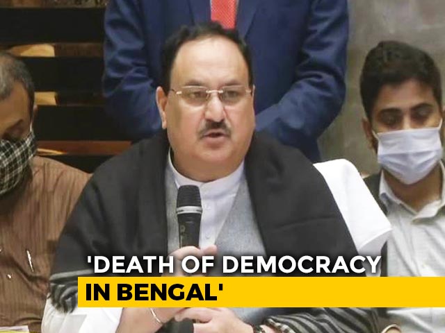 "Intolerance Thy Name Is Mamata": JP Nadda On Attack On Convoy