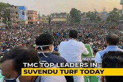 Trinamool Holds Rally On Suvendu Adhikari's Home Turf, Response Tomorrow Trinamool Holds Rally On Suvendu Adhikari's Home Turf, Response Tomorrow