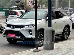 Upcoming 2021 Toyota Fortuner Legender Variant Spotted Again In India