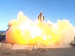 SpaceX's Starship Prototype Blasts Off, Crashes In Fireball On Landing SpaceX's Starship Prototype Blasts Off, Crashes In Fireball On Landing
