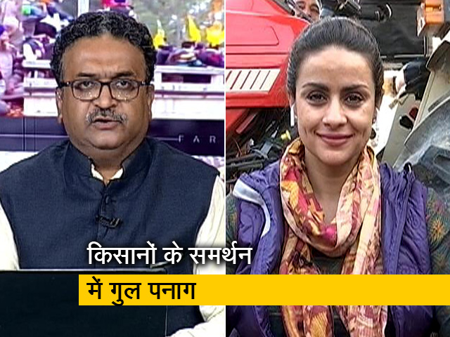 किसानों के समर्थन में गुल पनाग