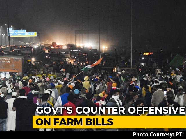 BJP Leader Cites History, Claims "Duplicity" By Farmers' Unions