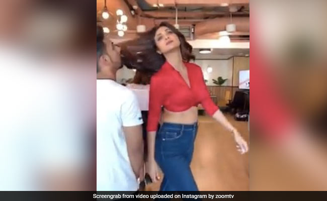 शिल्पा शेट्टी का अंदाज देख फैन के उड़ गए होश, मजेदार Video हुआ वायरल