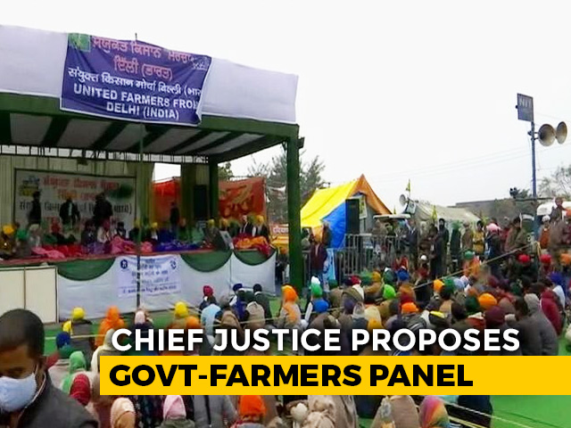 Top Court Suggests Centre-Farmers' Panel To End Deadlock Over Farm Laws