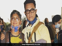 Aamir Khan And Kiran Rao Fly Out Of Mumbai With Family For A Vacation. See Pics Aamir Khan And Kiran Rao Fly Out Of Mumbai With Family For A Vacation. See Pics