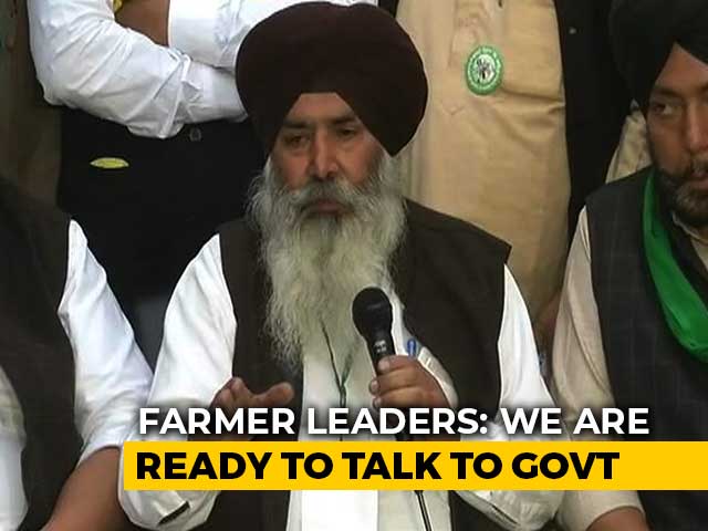 Ready For Talks, But Will First Discuss Repealing Farm Laws: Farmer Leaders