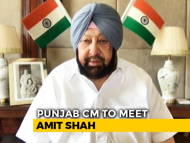 Amarinder Singh To Meet Amit Shah Ahead Of Crucial Talks Between Centre, Farmers
