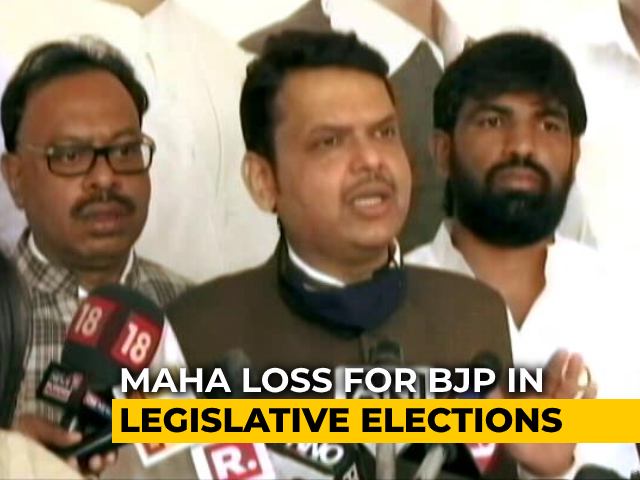 Big Loss For BJP In Maharashtra's Legislative Council Polls
