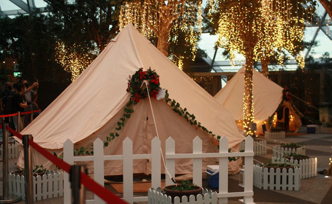 Go Glamping: Spend Night At Luxury Tents At Singapore Aiport For Year-End Holidays