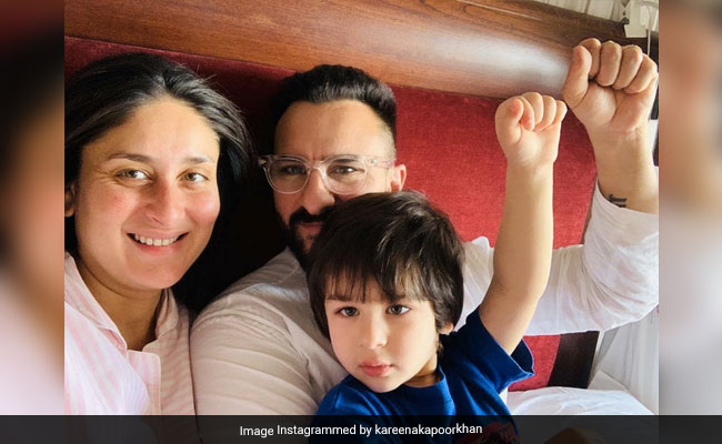 करीना कपूर पति और बेटे के साथ नए साल पर मस्ती करती आई नजर, देखें क्यूट सी फैमिली फोटोज