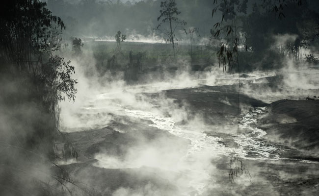 Hundreds Flee Villages As Indonesian Volcano Spews Lava, Ash