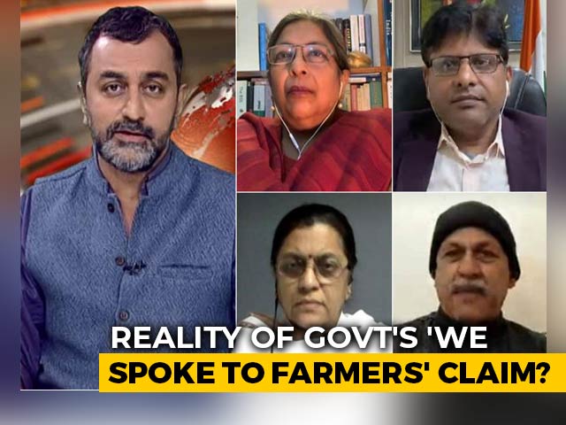 "No Record Of Government Talks With Farmers": NDTV Exclusive