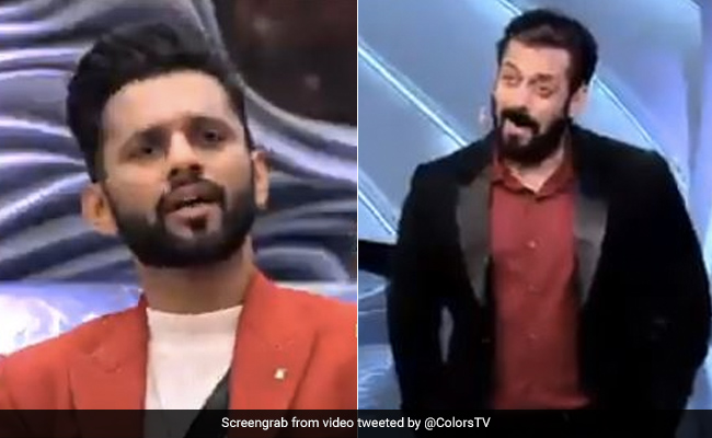 सलमान खान ने राहुल वैद्य को लगाई फटकार, गुस्से में बार-बार बोले- 'तुम भागे हो...' देखें Video