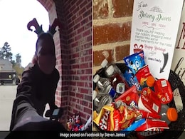 Family Leaves Snacks For Food Delivery Agent, Video Of Her Happy Dance Goes Viral Family Leaves Snacks For Food Delivery Agent, Video Of Her Happy Dance Goes Viral