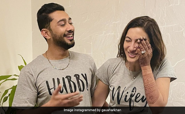 The Internet Loves This Pic Of Gauahar Khan And Husband Zaid Darbar